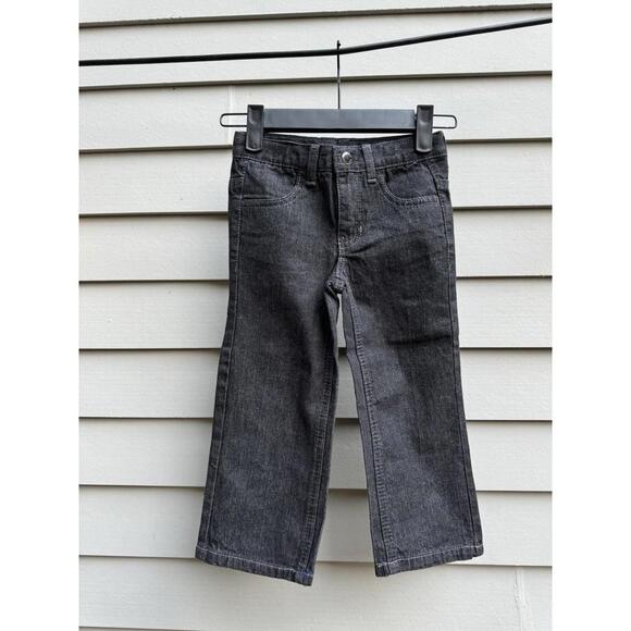 Nautica Charcoal Black 100% Cotton Toddler Jeans | Size 3T - Picture 1 of 2